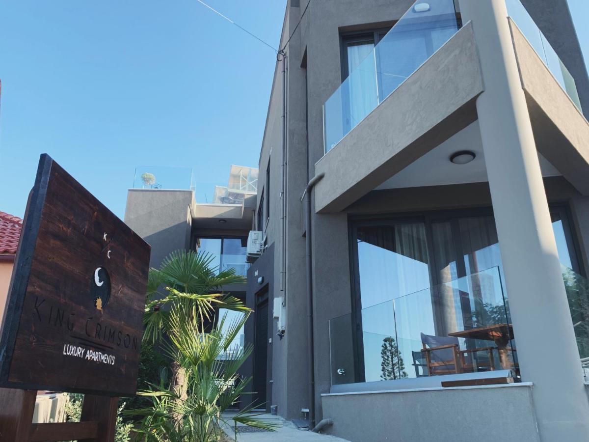 King Crimson Luxury Apartments Marathokefála Esterno foto