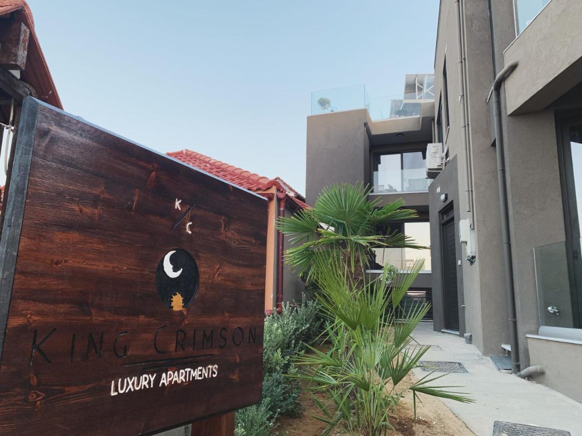 King Crimson Luxury Apartments Marathokefála Esterno foto